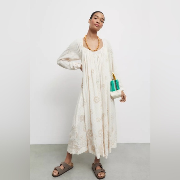 Urban Outfitters Vienna Maxi Dress size small - Picture 2 of 14